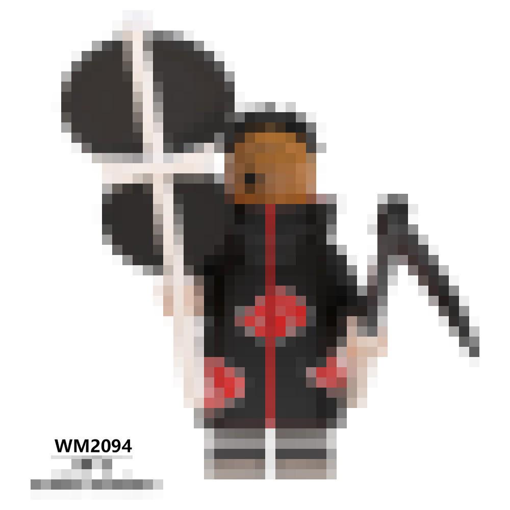 WM6106 Anime Ninja Series Educational Building Blocks Toy Set for Kids