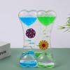 Dual-Color Oil Drop Hourglass - Dynamic Desk Ornament & Student Gift
