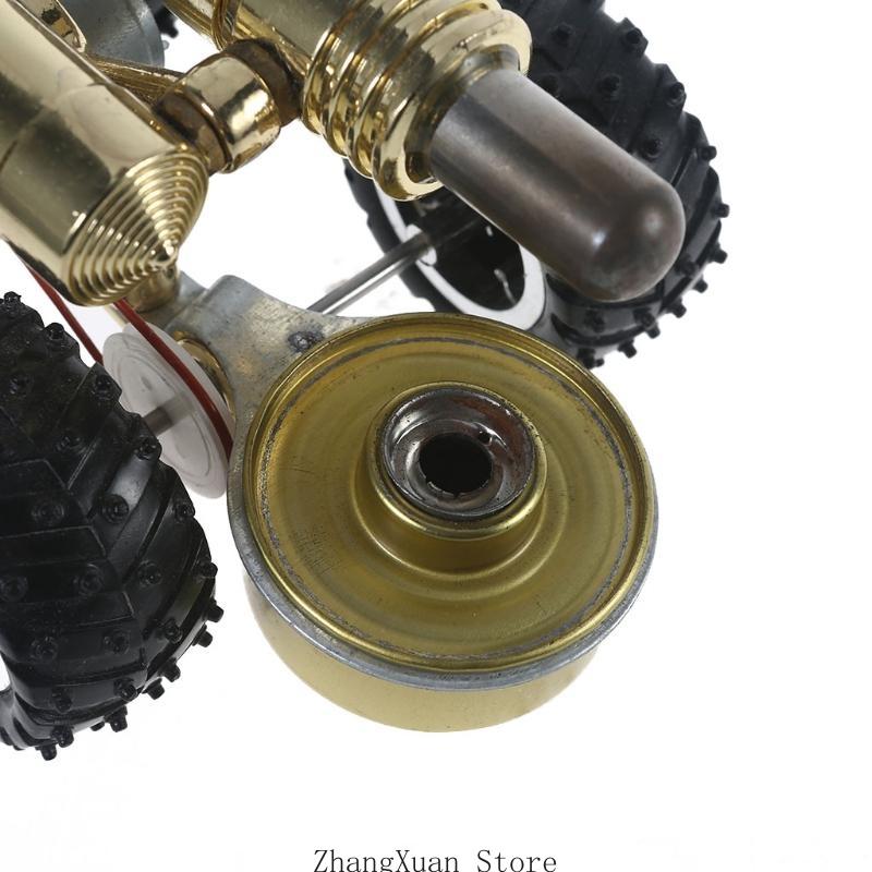 

Metal Stirling Car Engine Motor Physics Experimental Toy Gifts Retro Metal Science Technology Toy Props for Kids 3XUF China Mainland