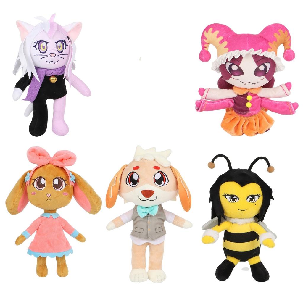 Anime Dolly's Factory Plush Cute Jinx Spinnette Buddy Cinnabun Queenie Plush Anime Peripherals Collect Plushie Doll Gift