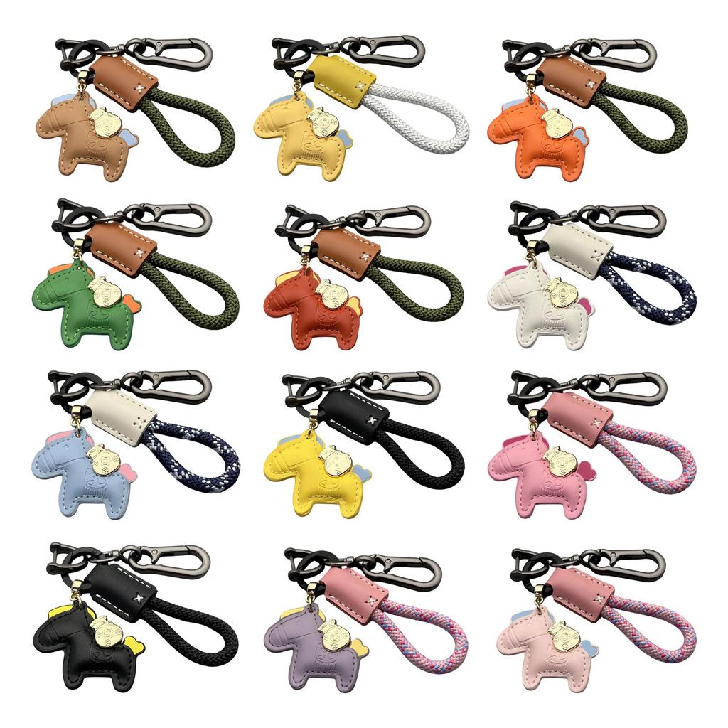 Stylish Personalized Key Accessory for Car Keys Made of PU Leather Waterproof Compact Design for Adults and Fashion Enthusiasts