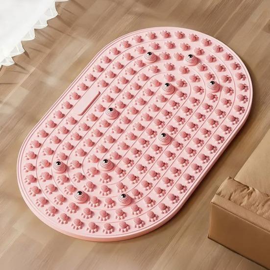 Foot Massager Mat Feet Pain Relief Pressure Point Pad Foot Relaxation Reflexology Pad Non-slip Anti-fatigue Walk Stone Acupressure Mat
