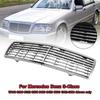 Chrome Front Bumper Grill Grille Fit Mercedes Benz S-Class W140 1992-1998
