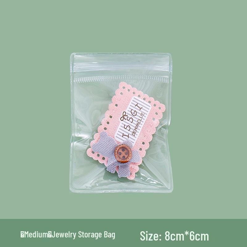 Portable Anti-Oxidation Transparent Jewelry Storage Box for Earrings, Studs, Necklaces, Rings