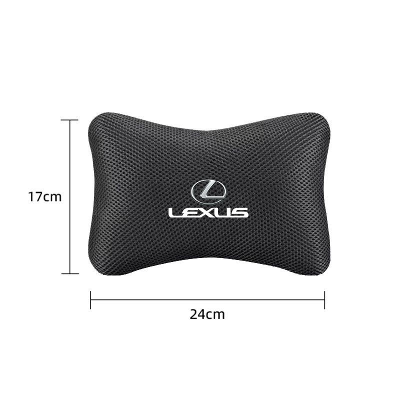 2026 Caldi Adesivi Interni Pelle Sedile Auto Poggiatesta Cotone Memory Cuscino Collo Per Lexus F SPORT RX300 IS200 IS250 ES350 Ct200h