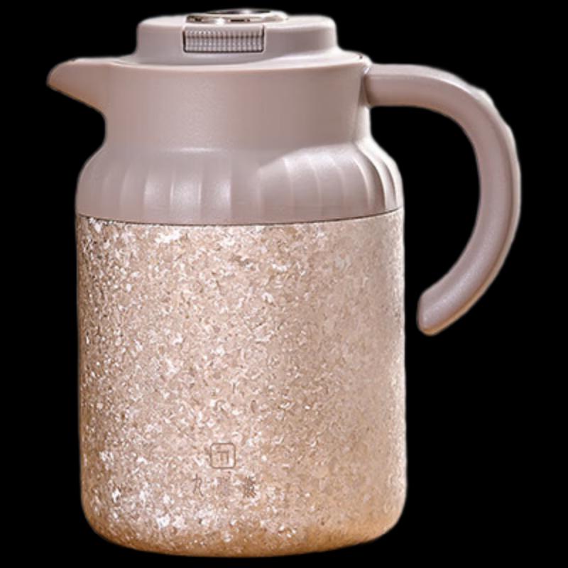 Jiu Xi Lu Pure Titanium Double Layer Thermos Pot