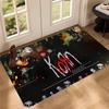 Rock Band K-Korn Long Rugs Cheaper Anti-slip Modern Living Room Balcony Printed Bedside Area Rugs
