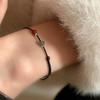 1/2 Stück Handgeflochtene Glücksbändchen Armbänder für Damen Glück Reichtum Armband Paar Freundschaft Schmuck Geschenke