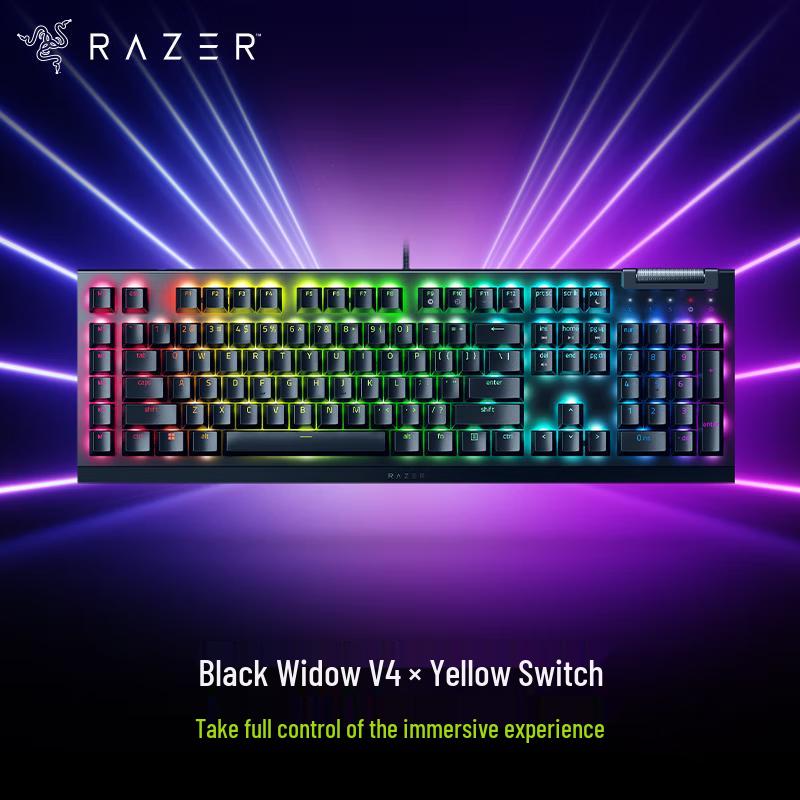 

Razer BlackWidow V4X Gaming Mechanical Keyboard