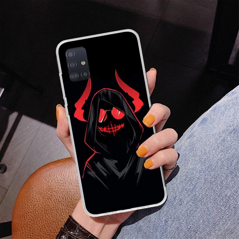 Devil Bad Boy Anime Phone Case For Samsung Galaxy A52 A32 A22 A12 A51 A31 A50S A30S A20S A10S Note 20 Ultra 10 Plus S10 A72 A71