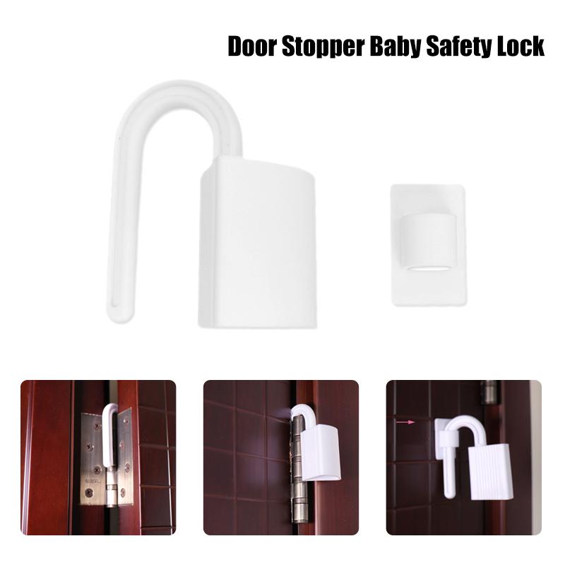 Door Stopper Baby Safety Door Lock Hinge Anti Pinch Hand Kids Finger Protector