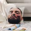 Classic Singer M-Maluma Muisc Pillow Case Office Cushions Suitable For Sofa Car Bedroom Decorative Cushion Cover