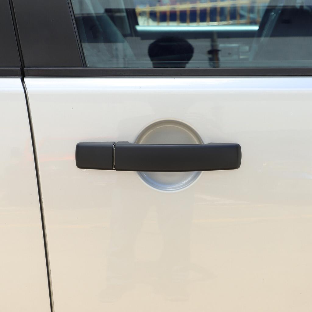 Matte Black Door Handle Cover For LR4 DISCOVERY 4 2010-16 Without Smart Keyhole