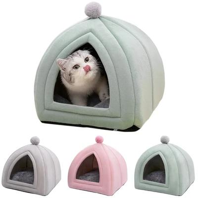 Kawaii Katzenbett Faltbares Hundebett für Katzen Rutschfestes Bett für Welpen Katze Haustierhaus Buda Dla Psa Do Domu Cama Casa Cachorro Katzenhaus