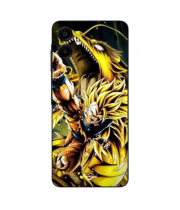 Coque de téléphone - Maniacase - Samsung Galaxy A06 - Son Goku Super Saiyan SSJ3 - Silicone - Souple