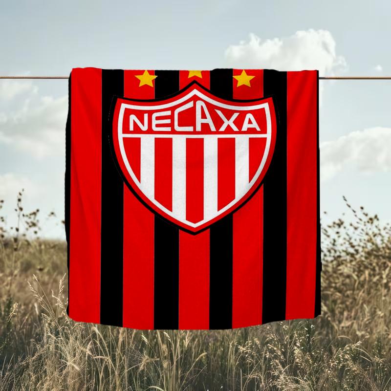 1PC Football Crest Heartbeat Printed Soft Flannel Blanket Throw for Adult Bedroom Living Room Sofa Camping Travel Fan gifts Christmas Gifts