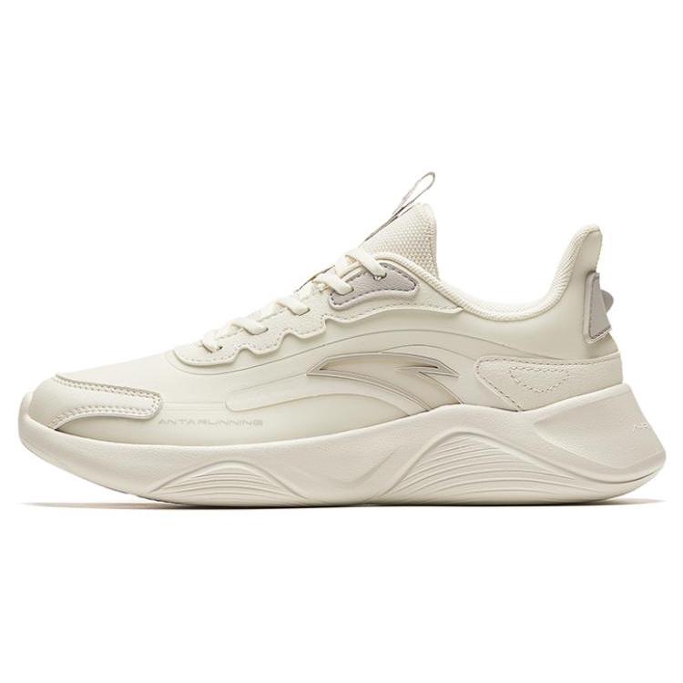 

new Anta Lingyun Anti Slip And Wear Resistant Lightweight Low Top Casual Running Shoes Women s White 38.5