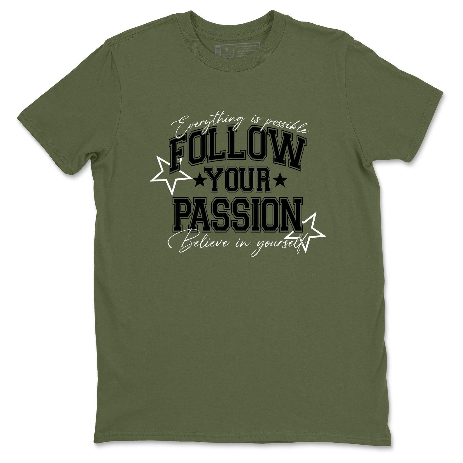 Follow Your Passion Graphic Tee, Sneaker Threads Streetwear S