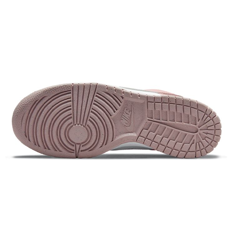 Nike Dunk Low GS Pink Glaze Kids Sneakers White Pomegranate DO6485-600