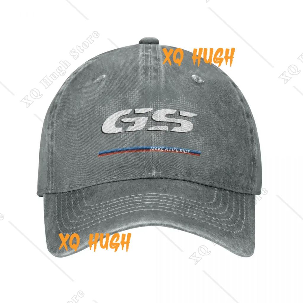 GS World Map Summer Cap Hats Dad Baseball Caps Casual Motocross Race Baseball Hat Washed Denim Outdoor Casquette