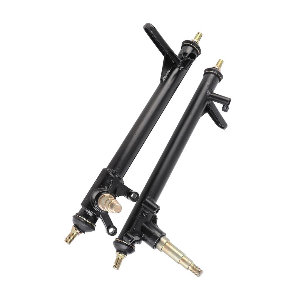 1 Pair 420mm Steering Strut Knuckle Spindle Metal Alloy for 150cc 200cc 250cc Go Kart Quad Bike