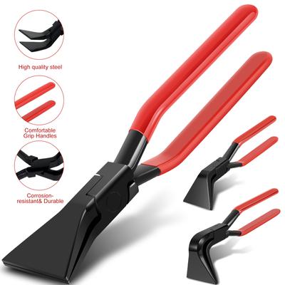 1 Pc Hand Seamers Metal Bending Pliers Durable Steel Sheet Metal Bender Flattering Pliers Straight 45°/90° Sheet Metal Tools Set