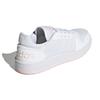 Adidas Neo Hoops 2.0 Round Toe Comfortable Non-Slip Breathable Low-Top Basketball Shoes Women Sneaker White Pink GY7529