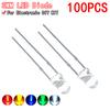 F3 Ultra Helle 3MM Runde Wasserklare Grün/Gelb/Blau/Weiß/Rot LED Licht Lampe Leuchtdiode Dides Kit