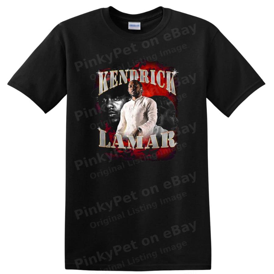 Kendrick Lamar Vintage Graphic T Shirt Hip Hop Music Fan Tee Unique Design