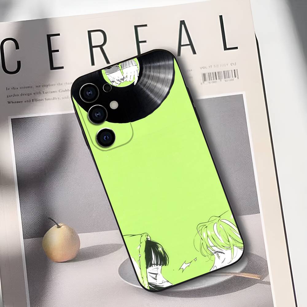 A-Aya Osawa Mitsuki Koga MitsuAya Soft Black Phone Case for Samsung S25/S24/S21/S22/S23/S30/Ultra/S20/Plus/Fe/Lite