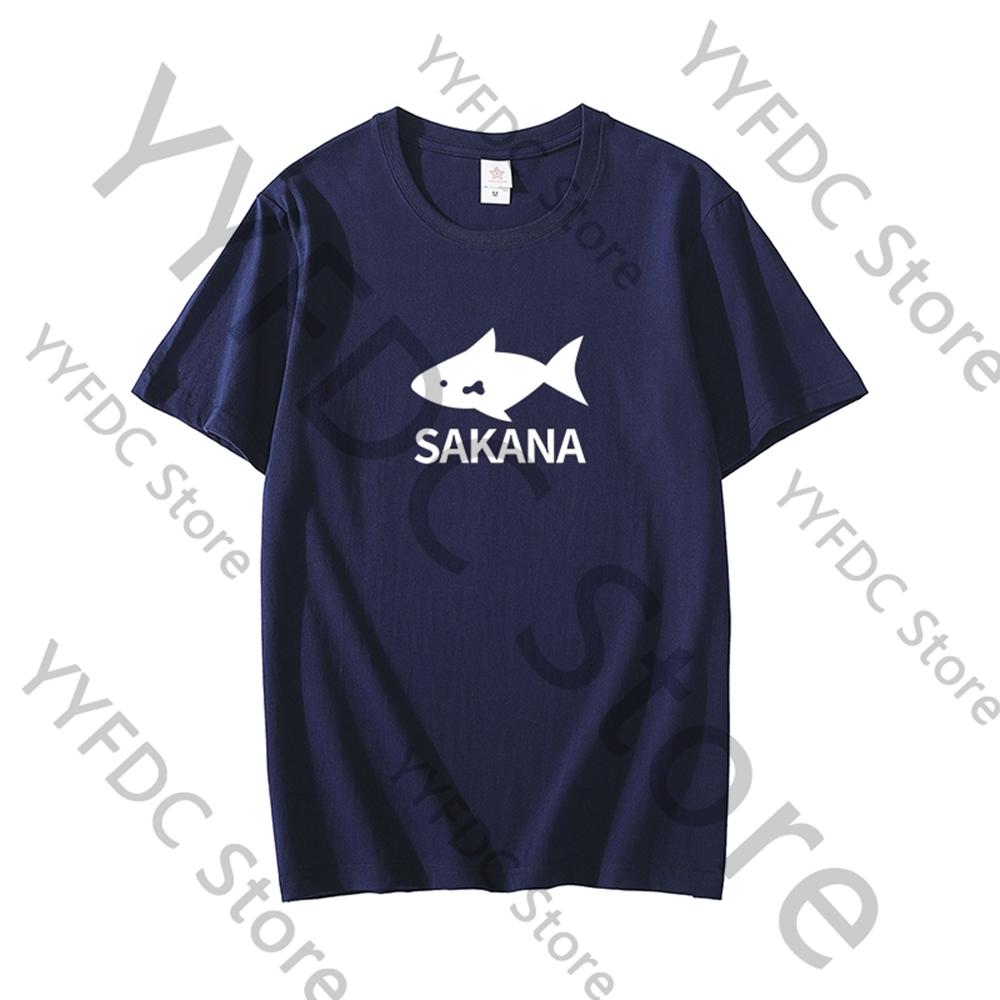 

Yuko Yoshida T Shirt Anime The Demon Girl Next Door Tshirt Harajuku Cartoon Cosplay Kawaii Sakana Print Tee Short Sleeve Tops S