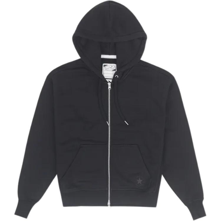 New Converse Jackets Coats Unisex Black 10026899-A02