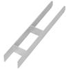 H-Shaped Column Base For Embedding, Bracket, Galvanized Steel Anchor, 100 Mm