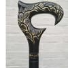 Derby Head Cane Wooden Walking Stick Design Vintage Style Hand Carved Gift Style