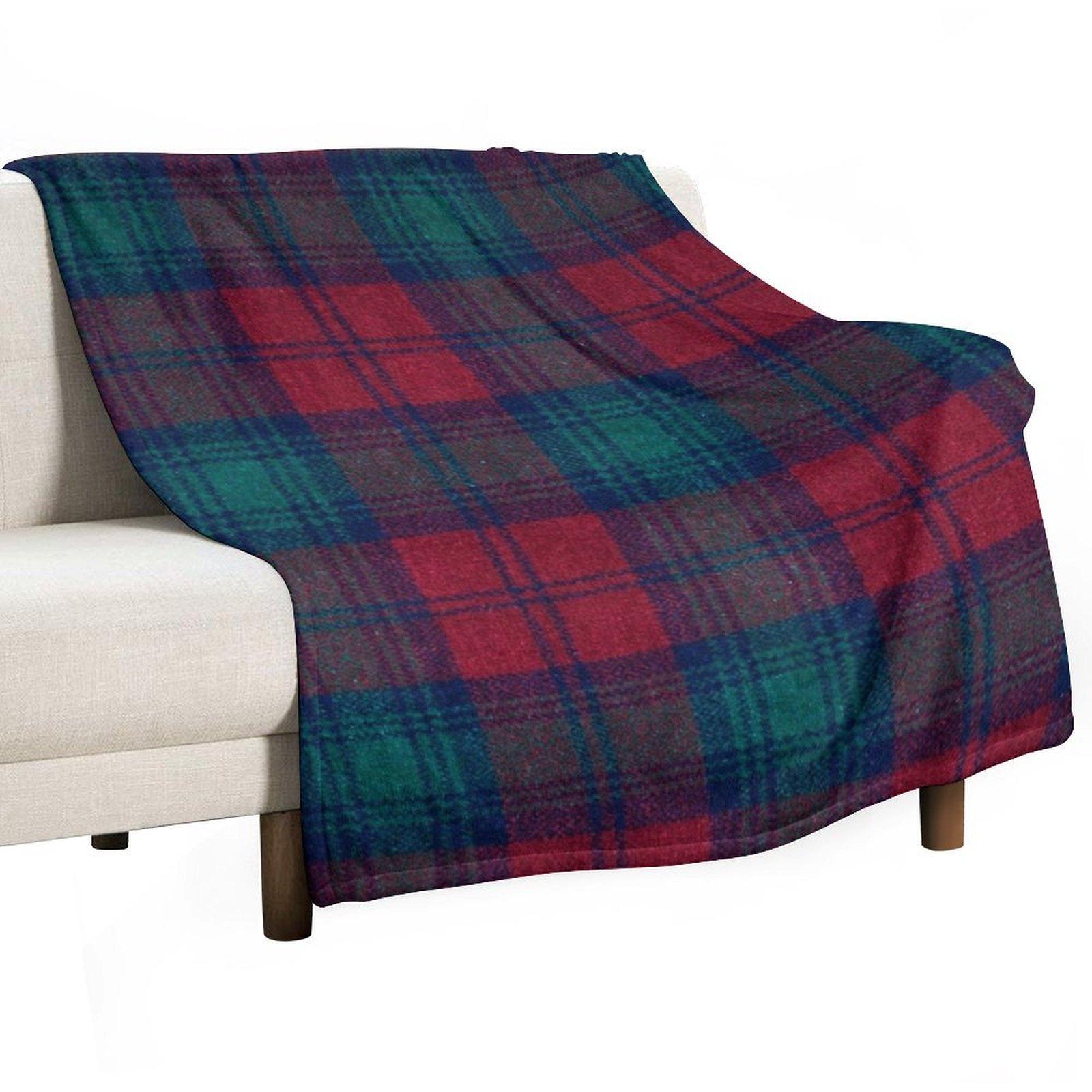 

Плед Lindsay Tartan На замовлення Розкішний плед Фланелева тканина Ретро-пледи 30x40in