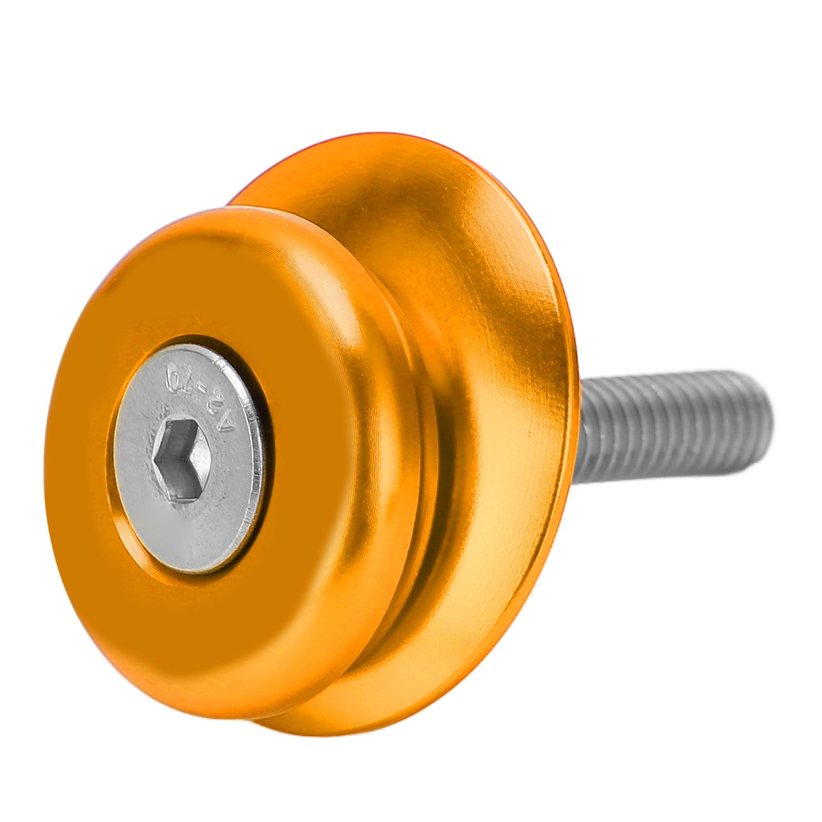 Bicycle Headset Top Cap Aluminum Alloy Mountain Bike Headset Stem Top Cover with BoltsGold золотой