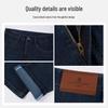 MONTAGUT Men's Elastic Straight-Leg Jeans