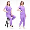 Cross-Border Quick-Dry Nurse Uniform: Summer Short-Sleeved Set with Elastic Handwashing Clothes