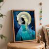 Disney Paint By Number Kit Elsa Snow Queen Drawing Canvas DIY Picture Home Decor Painting Wall Art Prints Craft Gifts For Adult Home