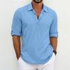 Men's Crochet Trimmed Shirt