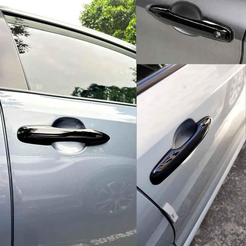 Door Handle Cover For Renault Arkana ~2024 Samsung XM3 Gloss Black Exterior Handles Cover Car Accessories Stickers