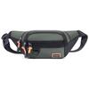 Fashion Sports Fanny Pack Men's Large-capacity Simple Cash Register Bag Outdoor Travel Messenger Bag Multifunctional Fashion Breast Bag