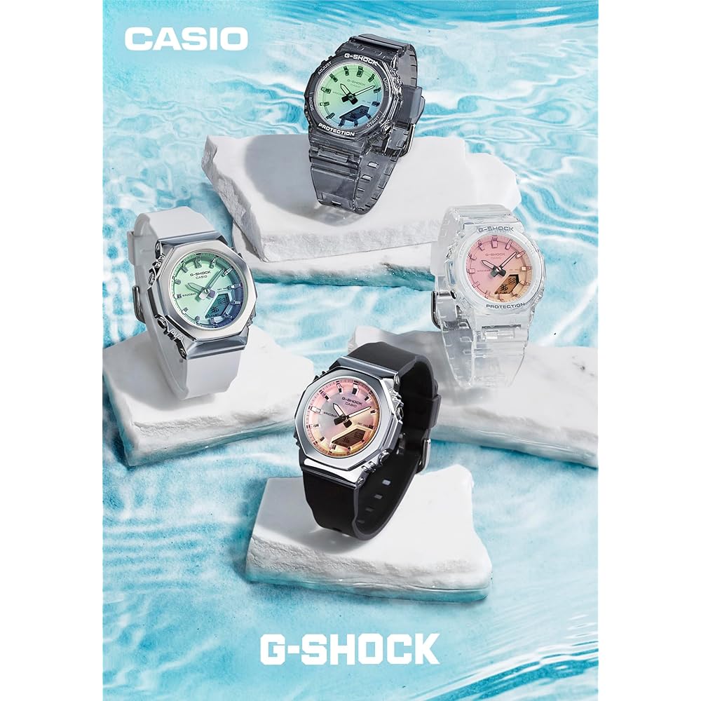Casio G-Shock GM-S2110SR-1AJF Women's Watch Eco-Friendly Material Black