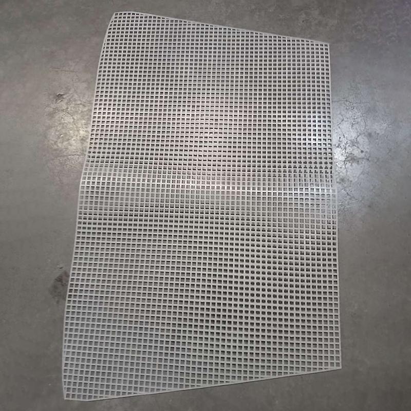 Embroidery Bucket Bag Auxiliary Knitting Sewing Weaving Plastic Mesh Sheet For Diy Accessories Handmade Easy Knit Helper