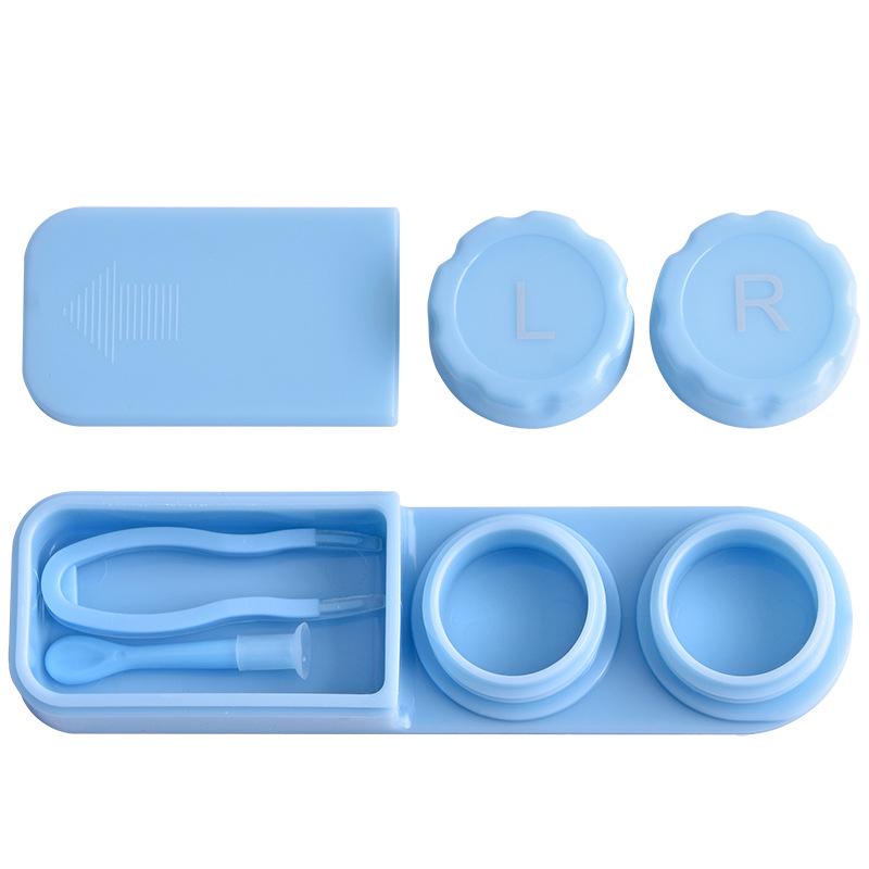 

Portable Minimalist Contact Lens Case & Storage Box for Contacts and Glasses