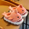 2025 New Green Cloudy Sharks Slipper Children Funny Shark Slippers Kids Shoes Babi Animal Fish Plush Slides