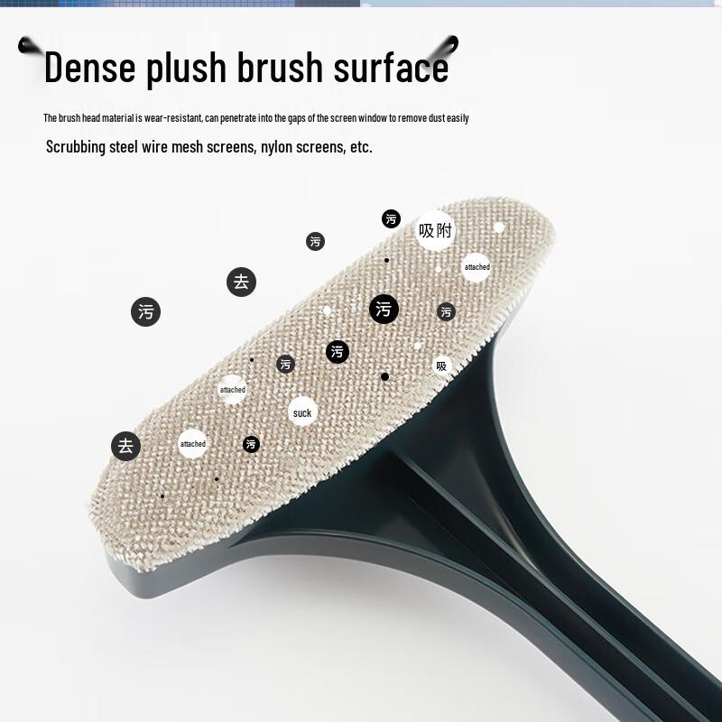 Mingu 2-in-1 Screen Brush and Glass Wiper
