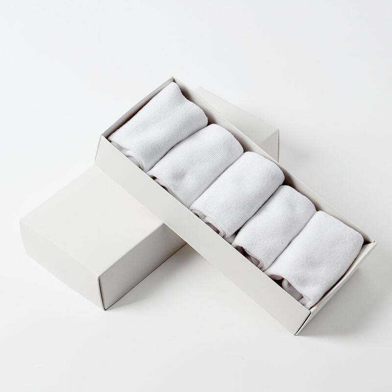 5 Pairs of Women's Ankle Socks (White)