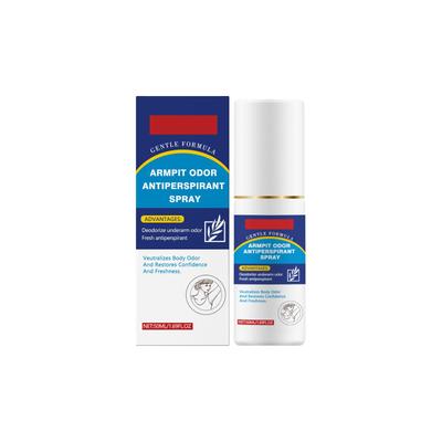 Armpit Odor Antiperspirant Spray Long-term Control Of Sweat Odor Root Block Sports Sweat Non-sticky,50ml,