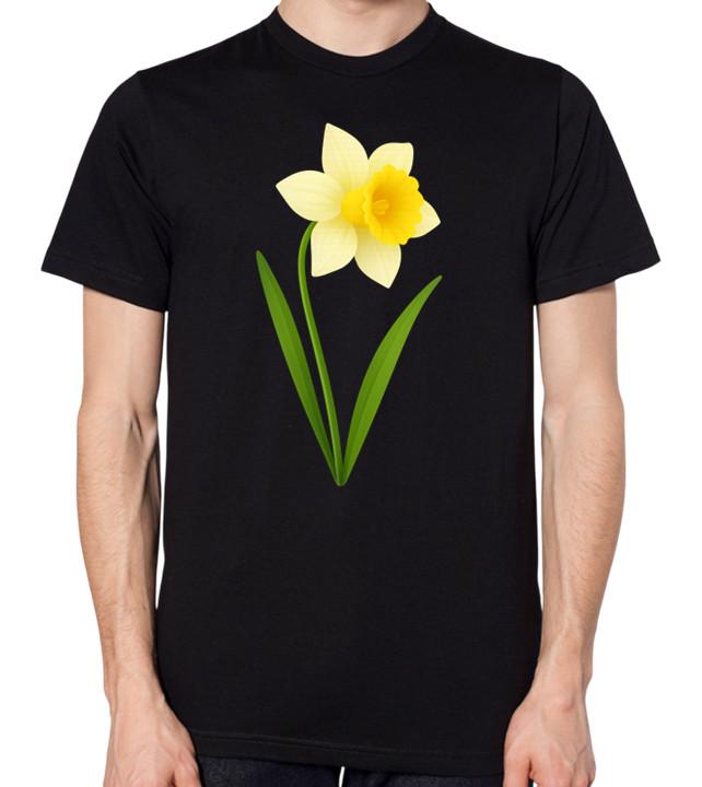 Daffodil Flower Unisex T-Shirt S разноцветный